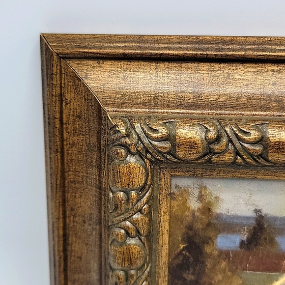 Vintage Framed "San Juan Church" by Scott Christensen 1993 11" W x 9" H - Picture 7 of 10